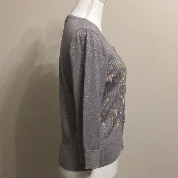 WHITE HOUSE BLACK MARKET Scoop neck Cardigan - Picture 6 of 11